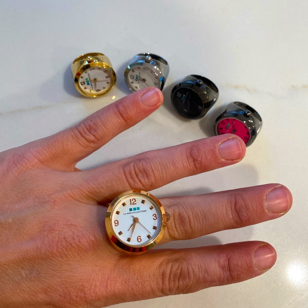 5 Piece La Mer Ring Watch Set - collectors set